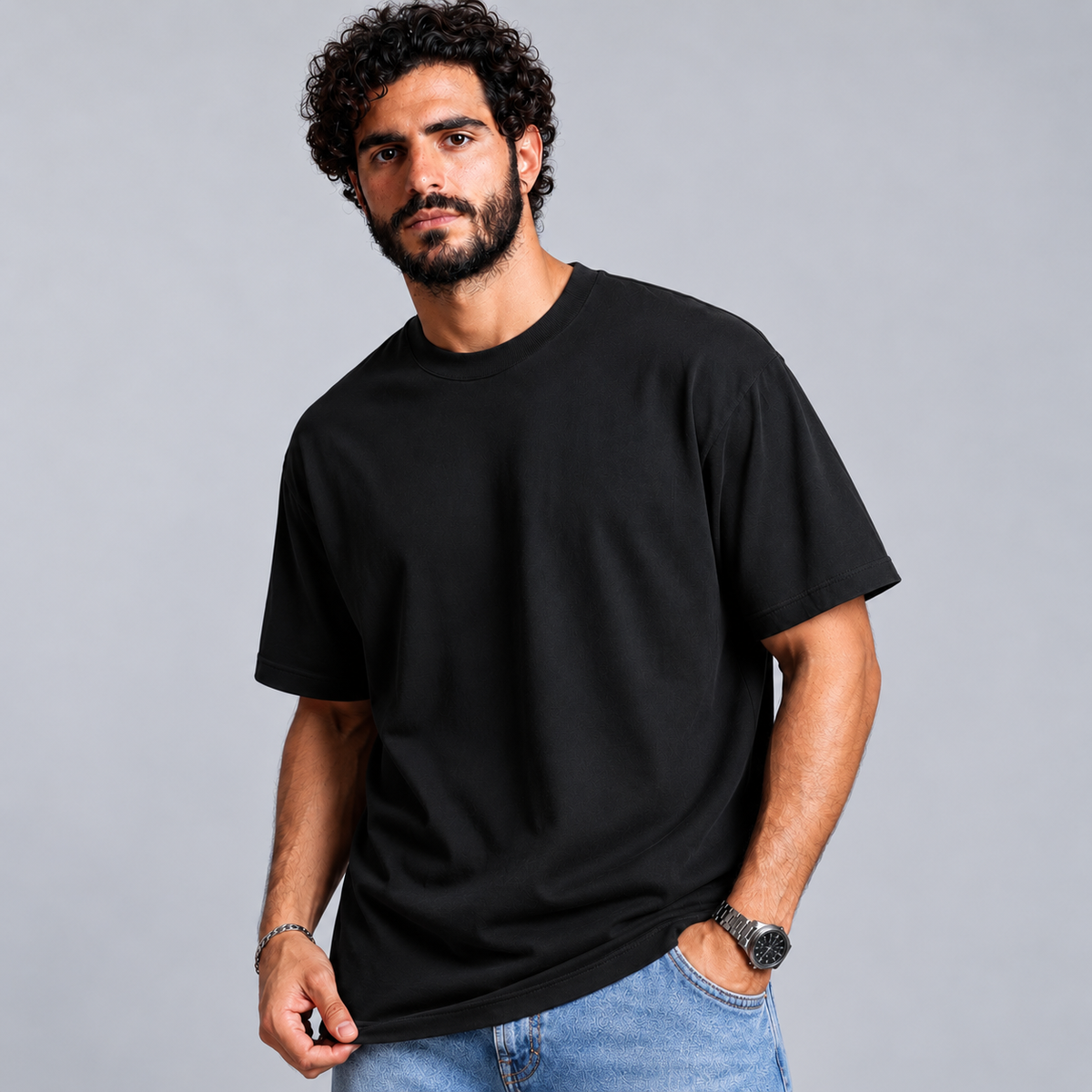 Blank T-shirt / Black
